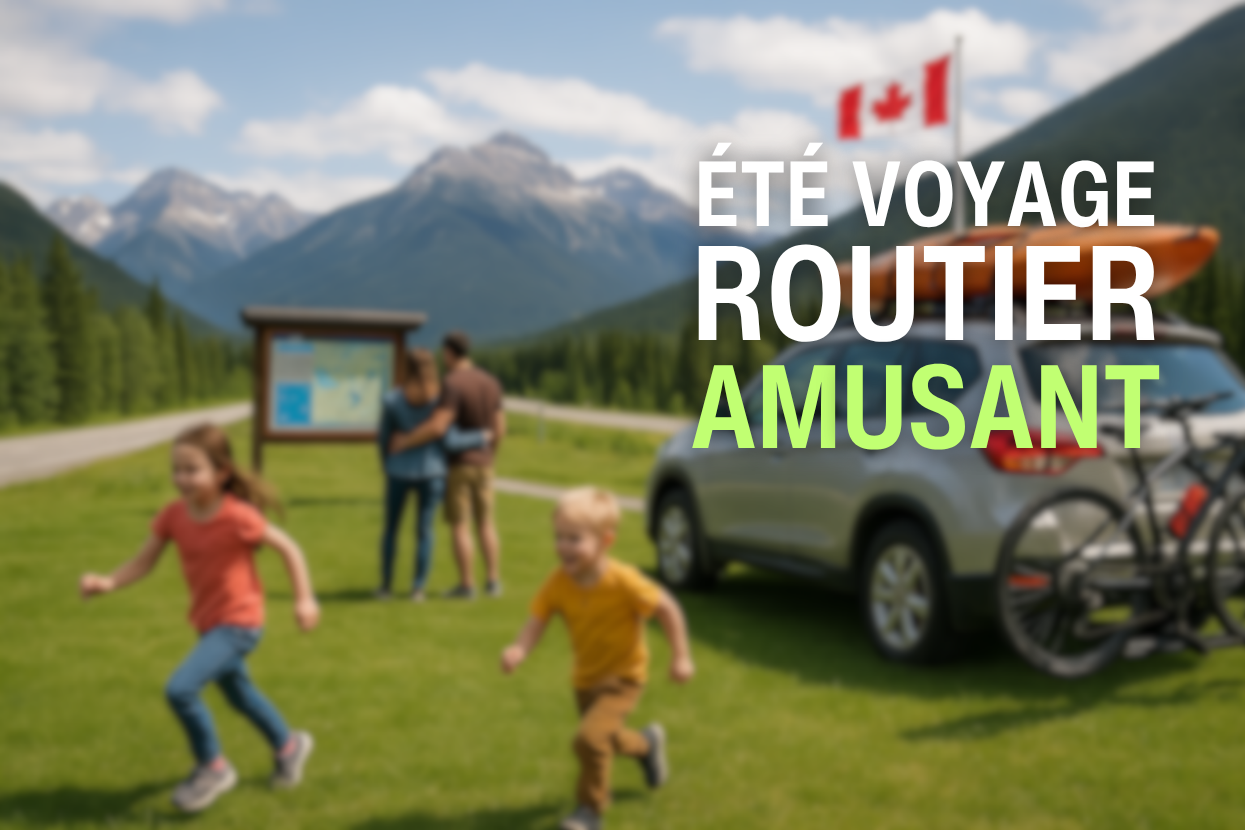 Amusement estival en road trip simplifié